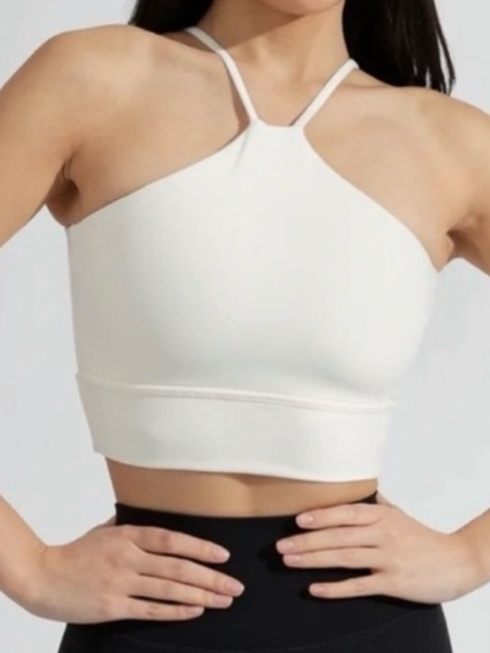 BuffBunny Foxy Sport Bra - Ivory